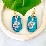 Endless Summer Snake Charmer Earrings- Stars