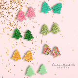 Holiday Stud Earrings- Trees