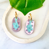 Endless Summer Snake Charmer Earrings- Flowers