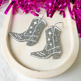 Nash Bash Sparkle Boot Earrings
