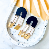 Noir Audrey Earrings