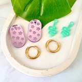 Endless Summer Snake Charmer Earrings- Flowers
