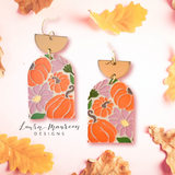 Fall Aster Earrings