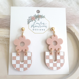 Everyday Mia Earrings- Blush