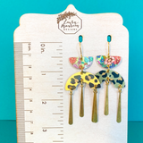 Heather Earrings 4- Wildflower