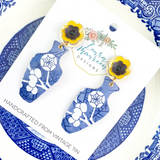 Susan Earrings 3- Plant Lady