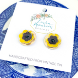 Susan Stud Earrings- Plant Lady