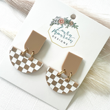 Everyday Betty Earrings- Camel