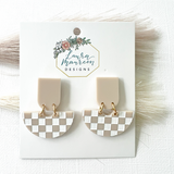 Everyday Betty Earrings- Ecru