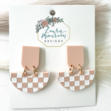 Everyday Betty Earrings- Blush