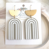Everyday Julie Earrings- Stone