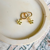 Gold-filled Dasiy Huggies