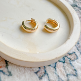 Gold-Filled Chunky Hoops