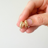 Gold-Filled Chunky Hoops